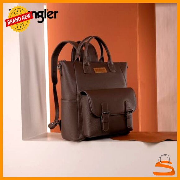 Medium Convertible Backpack Purse with Crossbody Strap for Travel Work main image 6